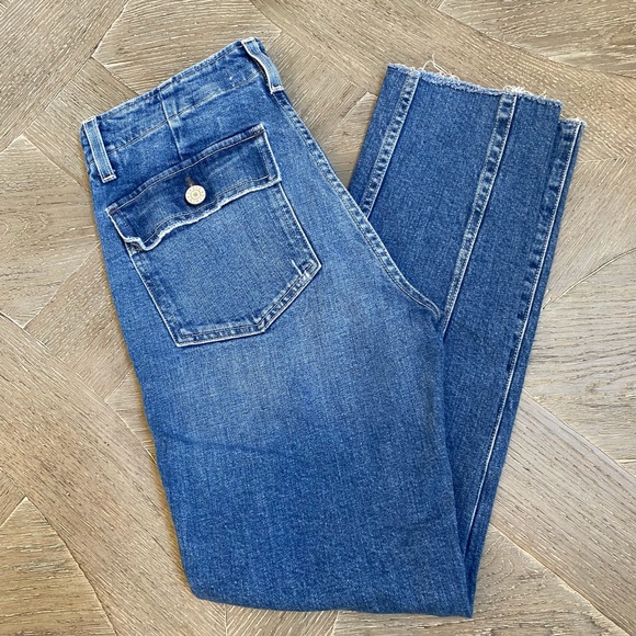 Trave Deja Utility Taper Jeans - Picture 1 of 8